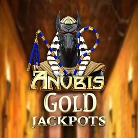 Official Jackpots logo: Anubis Gold Jackpots by Inspired Gaming at Gambloria Casino