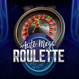 Auto Mega Roulette slot icon by Pragmatic Play, available at Gambloria Casino
