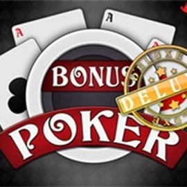 Bonus Poker Deluxe - 3 Hands logo by RTG (Reel Time Gaming) Gambloria Casino