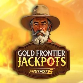 Gold Frontier Jackpots FastPot5 game by Yggdrasil – logo hosted on Gambloria Casino
