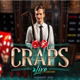 Live Craps logo by Evolution Gambloria Casino