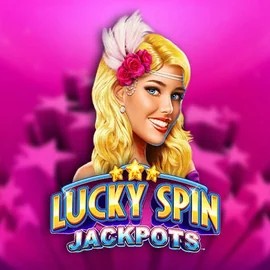 Lucky Spin Jackpots logo by Novomatic Gambloria Casino