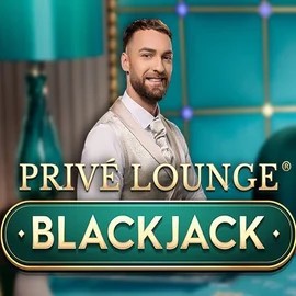 Official Live Casino logo: Privé Lounge Blackjack by Pragmatic Play at Gambloria Casino