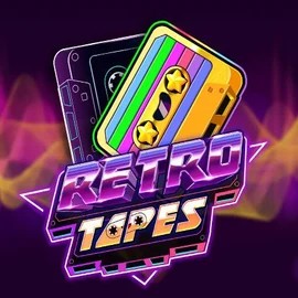 Logo of Retro Tapes from Push Gaming at Gambloria Casino