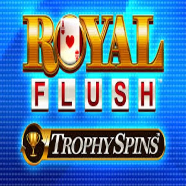 Slots logo of Royal Flush Trophy Spins from Greentube at Gambloria Casino