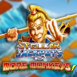 Stellar Jackpots with More Monkeys – slot by Lightning Box Game, featured at ggambloria.com